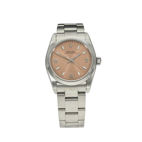 rolex quadrante salmone|Rolex Oyster Perpetual 31 67480 NOS medio Lady 31mm .